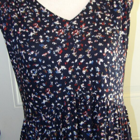 Lane Bryant Blue Floral Knit Dress Size 22/24 nwt - Picture 4 of 6
